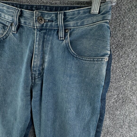 Levis Made Crafted 26 Waist Jeans 2-color Blue Leather Patch Big E Blue Tab - Picture 3 of 16